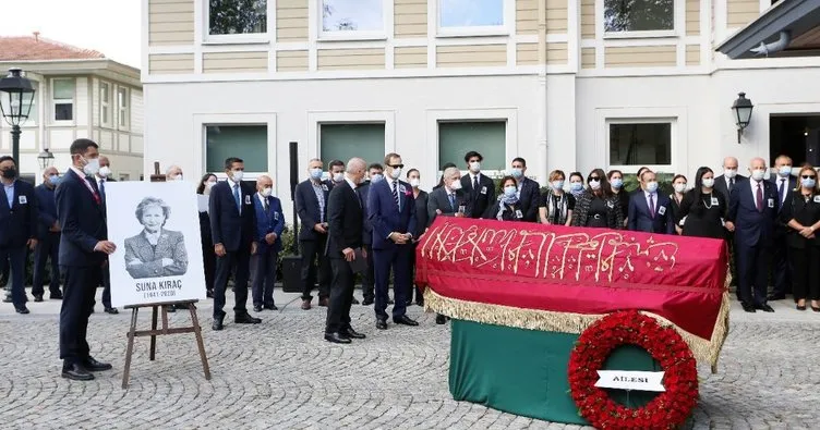 Suna Kıraç son yolculuğuna uğurlandı