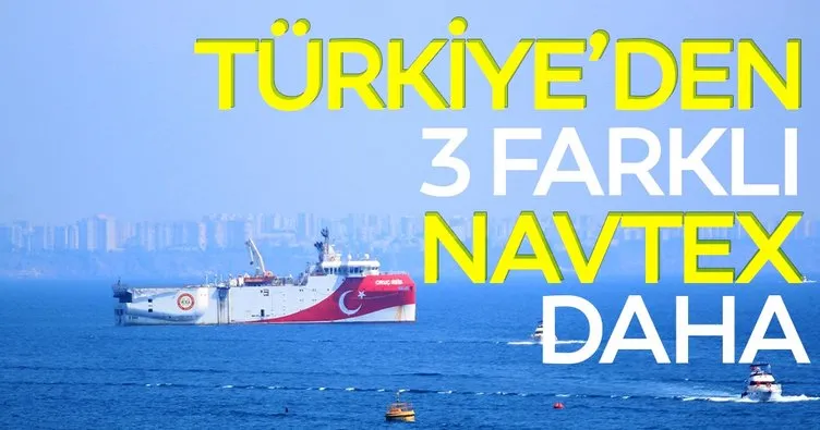 SON DAKİKA: Türkiye’den 3 farklı NAVTEX daha