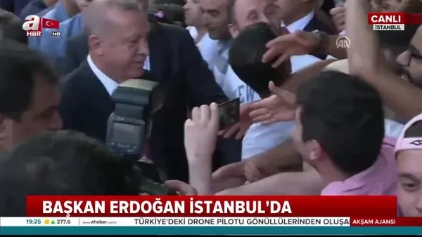 Başkan Erdoğan'a Marmara Üniversitesi Rektörlüğü'nü ziyareti sonrası yoğun ilgi