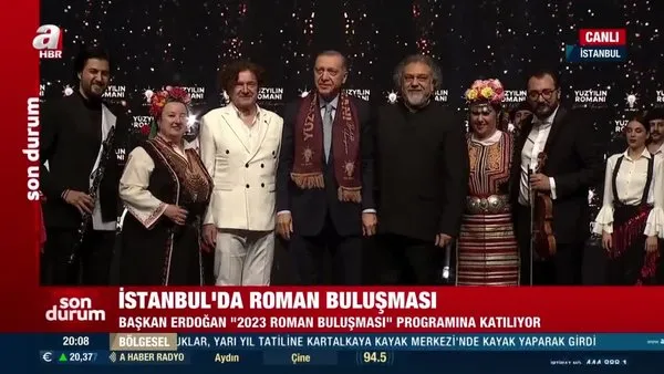 Son dakika | İstanbul'da büyük buluşma: Başkan Erdoğan Roman vatandaşlara müjdeleri sıraladı | Video