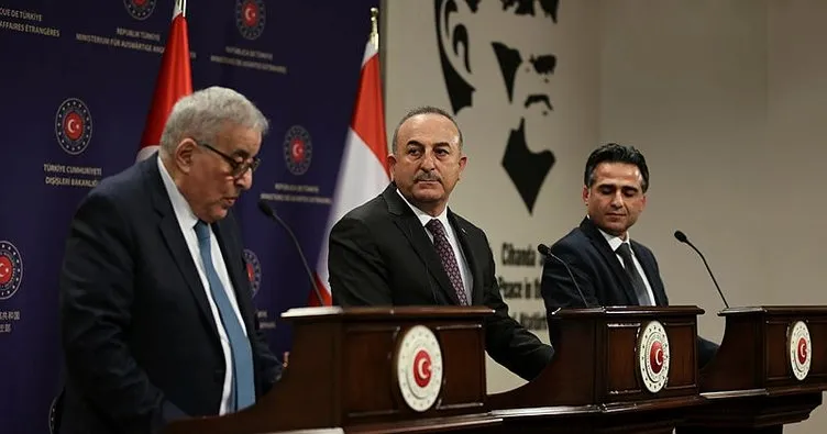 Çavuşoğlu’dan Lübnan Dışişleri Bakanı ve Ulaştırma Bakanı’yla ortak basın toplantısı