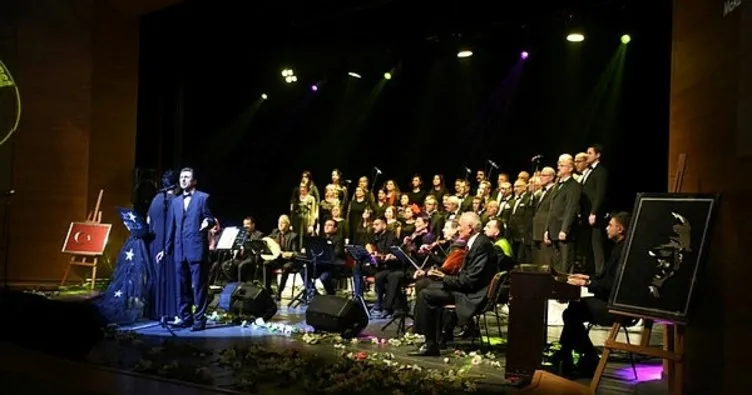 Türk sanat müziği korosu, davetlileri büyüledi