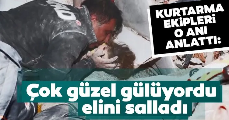 Son dakika haberler: İzmir depreminde Ayda Gezgin’in kurtarılma anını duygulandıran sözlerle anlattı: Çok güzel gülüyordu!