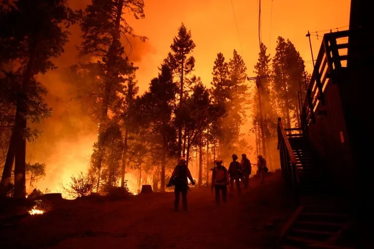 ABD’deki orman yangınlarında yarım milyon insan evinden oldu