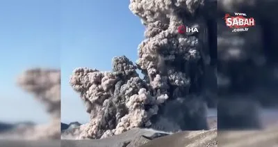 Ebeko Yanardağı’nda patlama! | Video