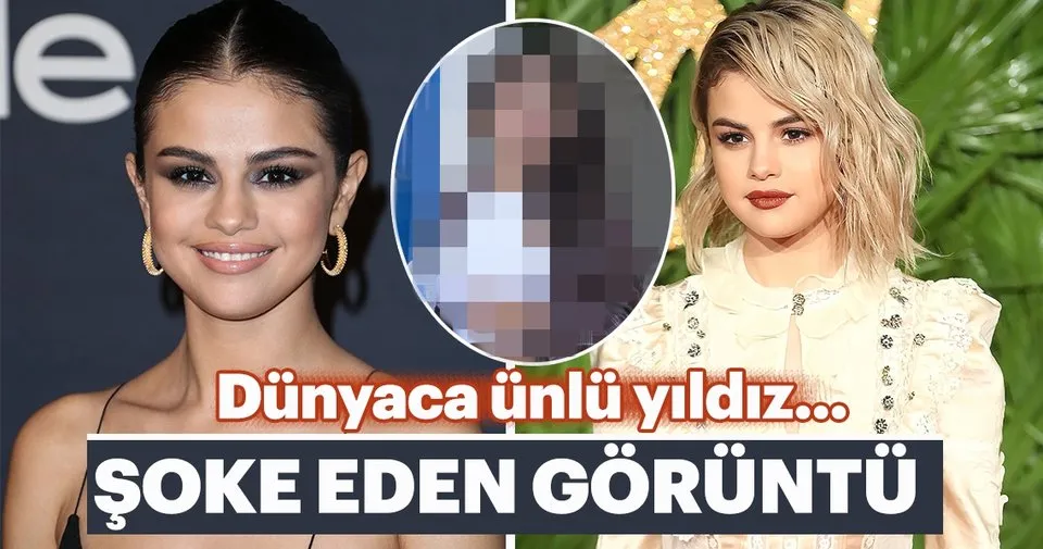 selena gomez in sasirtan goruntusu