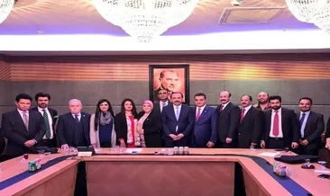 Balta, Pakistan basınını kabul etti