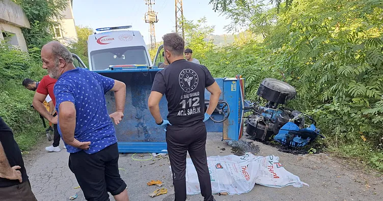 Ordu’da tarım aracı devrildi: 6 yaşındaki kız çocuğu öldü