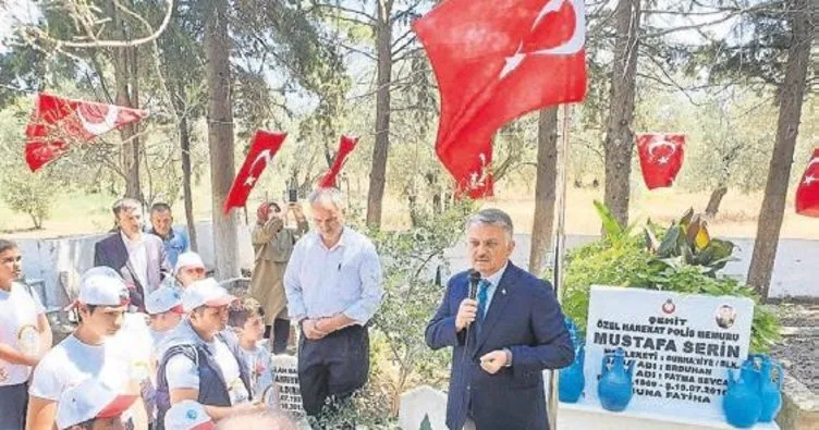 Balıkesir demokrasi şehidini unutmadı