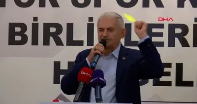 Binali Yıldırım’dan sarı kart!