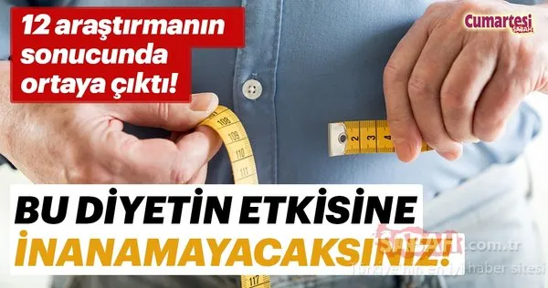 İnatçı kilolara havlu attıran diyet