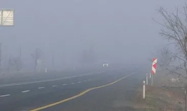 Kars’ta sis etkili oldu