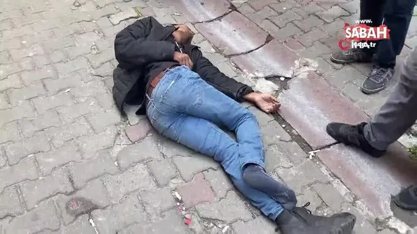 İstanbul’da akıl almaz olay! Hırsız kaçtığı çatıdan çocuğun üstüne düştü | Video