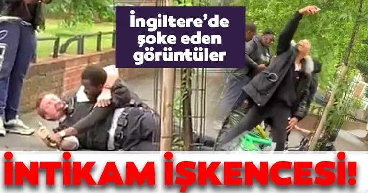 İngiltere’de polise saldırı! George Floyd’un intikamını aldıklarını iddia ettiler