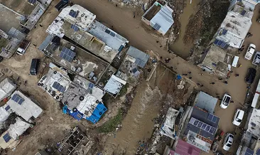 Suriye sele teslim oldu: İki kardeş yaşamını yitirdi