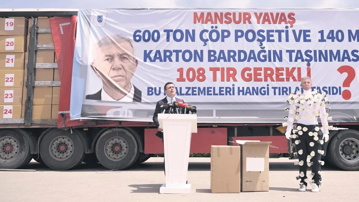 Karton bardakta soygunun kanıtı