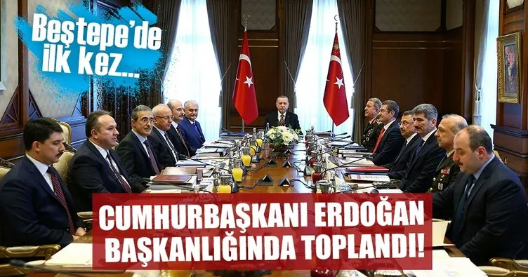 Savunma Sanayii İcra Komitesi Erdoğan başkanlığında toplandı