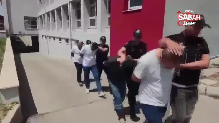 Adana'da torbacı operasyonu: 5 tutuklu | Video