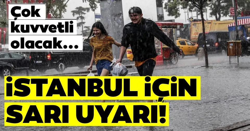 Meteoroloji Den Son Dakika Istanbul Ve Marmara Icin Saganak Yagis Ve Hava Durumu Uyarisi Geldi Cok Kuvvetli Olacak Son Dakika Haberler