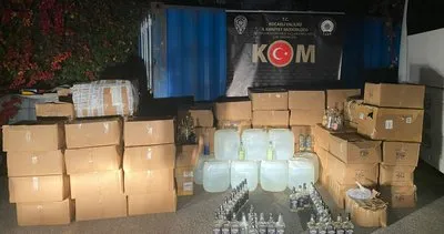 Kaçak alkol sevkiyatı, polise takıldı #kocaeli Kaçak alkol sevkiyatı, polise takıldı #kocaeli