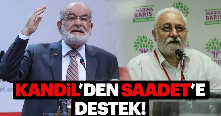 HDP'den Saadet Partisi'nin adayına destek!