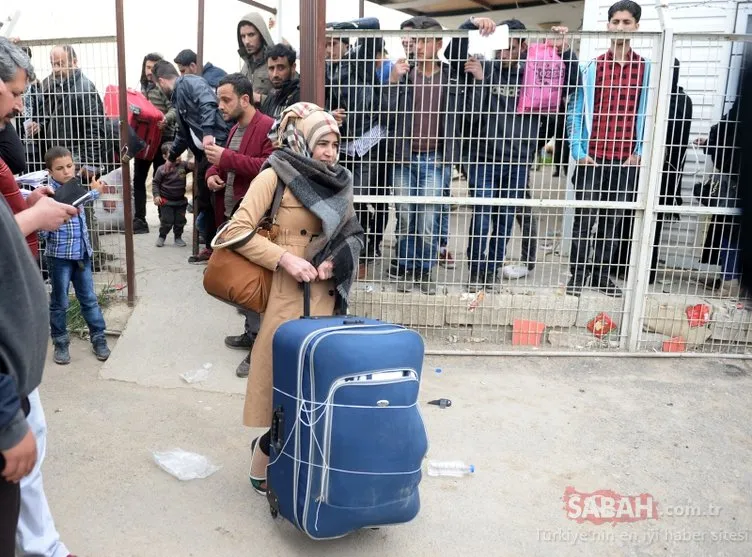 Bayram ziyaretine giden Suriyeliler geri dönmedi