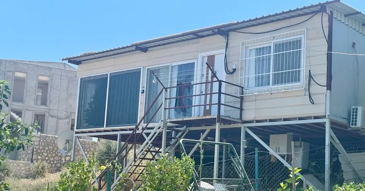 Depremden korkan halasına yaptığı ev sonu oldu