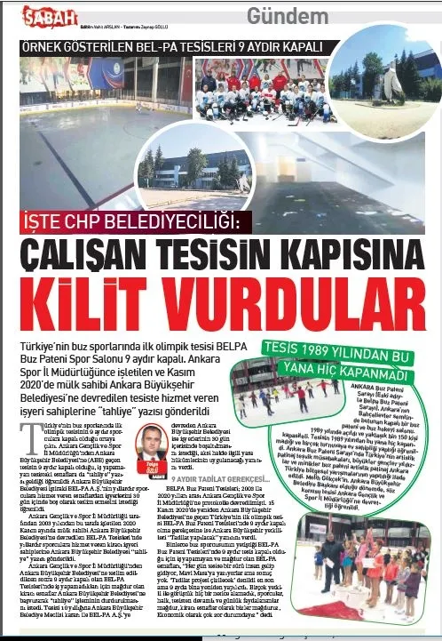 İşte CHP belediyeciliği! Çalışan tesisin kapısına kilit vurdular