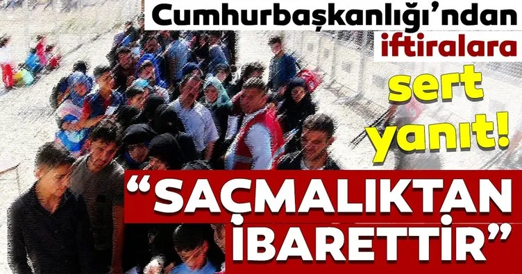Türkiye’nin Suriyelileri sınır dışı ettiği iddiası saçmalıktır