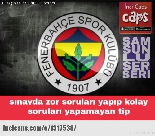 Kayserispor - Fenerbahçe maçı capsleri