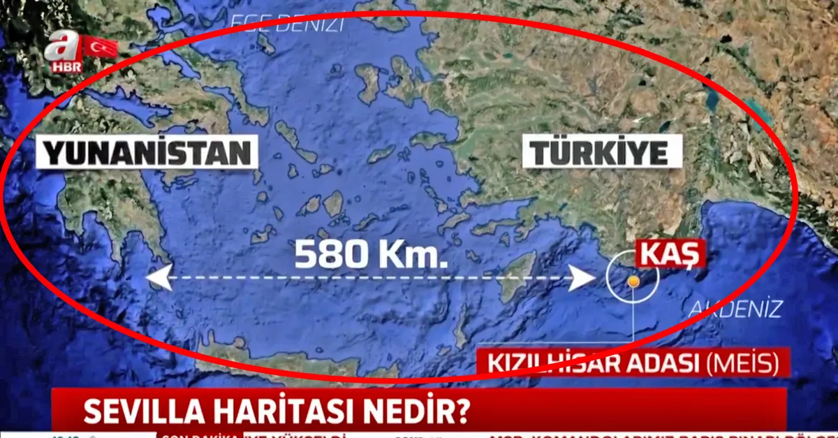 turkiye yunanistan haritasi