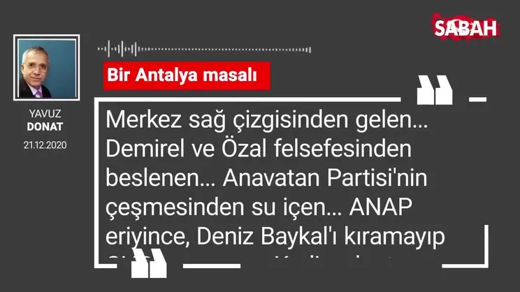 Yavuz Donat 'Bir Antalya masalı'