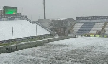 Eyüpspor - Beşiktaş maçı ertelenecek mi? İşte karşılaşma öncesi stadın son hali... #istanbul