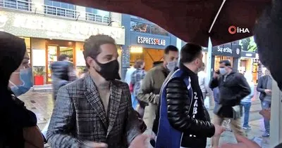 İstanbul İstiklal Caddesi’nde sigara içtiği için ceza yedi, “Ben ünlüyüm, beni çekmeyin” dedi | Video