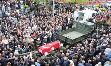 Kuzey Irak şehidine veda! Şehit olan Uzman Onbaşı Berat Mecit Day memleketinde toprağa verildi #trabzon