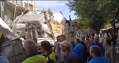 Balıklıgöl'de altgeçit kazası! Yüksekliği hesaplamayan sürücü kaza yaptı #sanliurfa