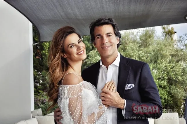 Ünlü top model Tülin Şahin, Pedro de Noronha ile Portekiz’de evlendi