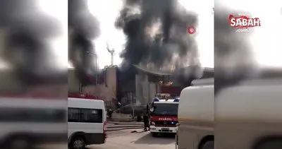 Ankara’da kimyasal madde üreten fabrikada yangın: 1 ölü, 3 yaralı | Video