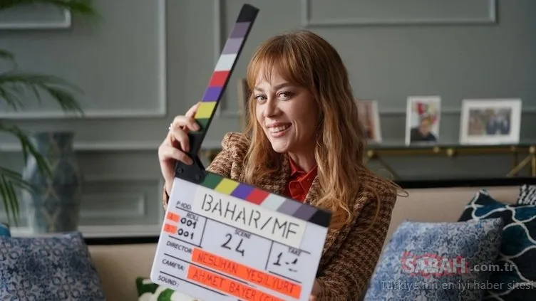 Bahar’ın yıldızı Demet Evgar yeni paylaşım yaptı sosyal medya yıkıldı! Ünlü oyuncudan set paylaşımı geldi!