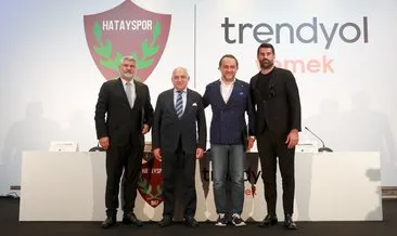 Trendyol Yemek, Hatayspor’un forma göğüs sponsoru oldu
