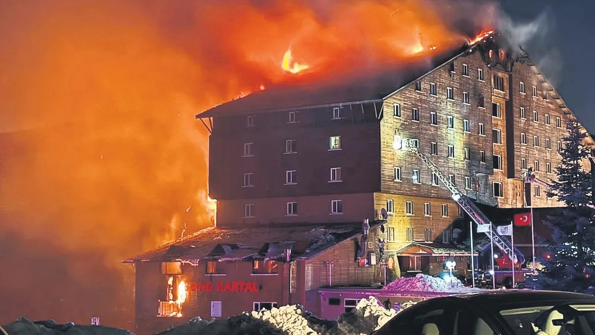 Otellerde yangın riskine sıkı denetim Otellerde yangın riskine sıkı denetim