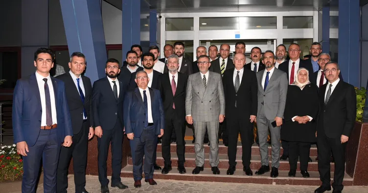 Güngör ve Ünal’dan KSÜ Rektörüne ziyaret