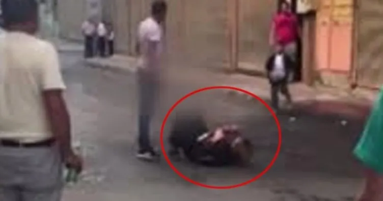 Sokakta çocuğunun gözü önünde eşini bıçaklayan koca yakalandı