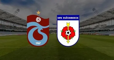 Ruzomberok Trabzonspor maçı CANLI İZLE LİNKİ | Ruzomberok - Trabzonspor maçı şifresiz CANLI YAYIN İZLE LİNKİ BURADA!