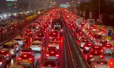İstanbul’da trafik yoğunluğu son durum: 14 Ekim Avrupa ve Anadolu Yakası
