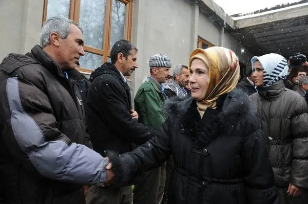 Emine Erdoğan Uludere'de