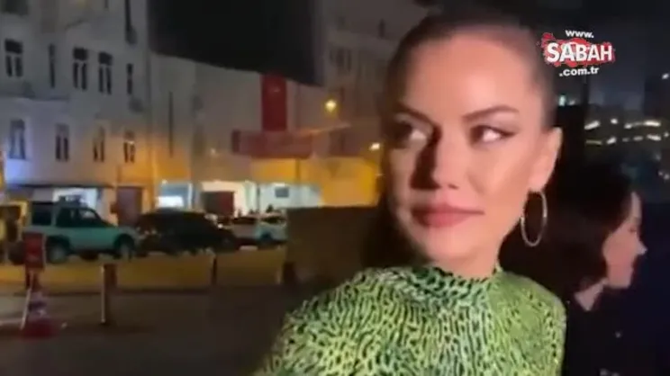 Fahriye Evcen boşanma iddialarına ilk kez cevap verdi! | Video