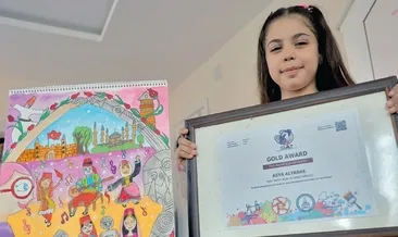 Kültürümüzü resmetti dünya birincisi oldu