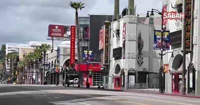 ABD’nin Los Angeles şehri sokaklarındaki corona virüsü dehşeti etkisi kamerada  | Video