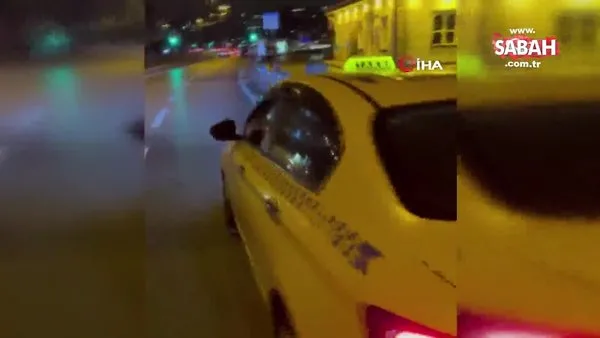 Taksi krizleri kamerada: Sürücü taksimetre açmayıp bin lira istedi, yolcu ise ücreti ödemedi | Video